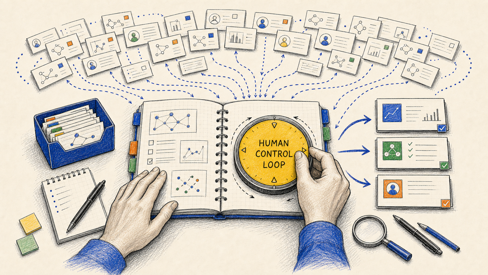 Agentic Minimalism: The Human Control Loop